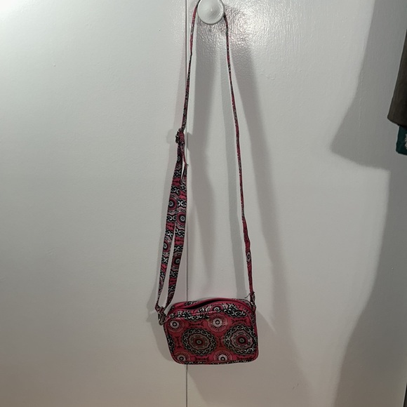 🐾4 for $20 Pink and black abstract, Crossbody bag - Picture 5 of 5